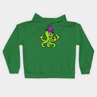 Miskatonic Fighting Cephalopod Kids Hoodie